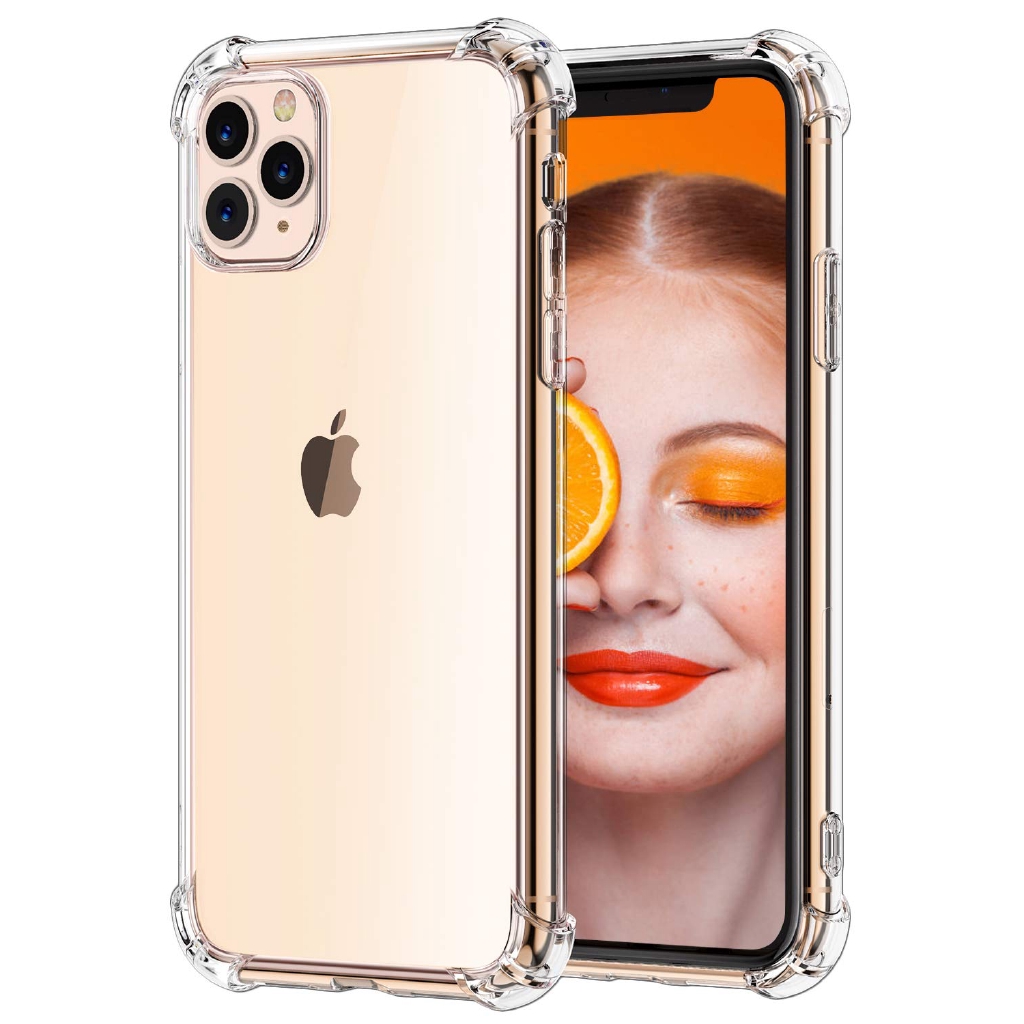 Funda para iPhone XR, Funda transparente para iPhone XR, Funda para iPhone,  cubierta flexible transparente con esquinas de parachoques a prueba de  golpes y anti-amarilleo -  México