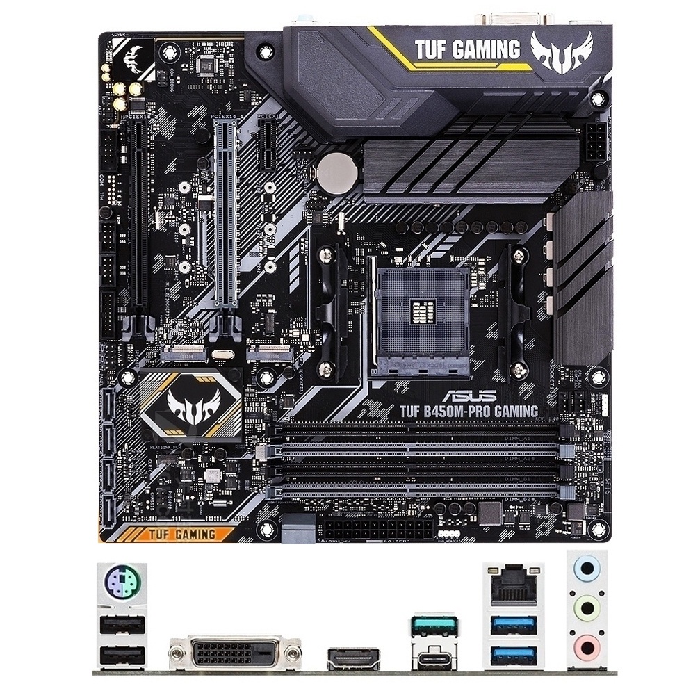Placa Base Asus Prime B450M K A Y TUF PLUS GAMING PRO Amd B450 Pci E 3.0 M 2 USB3.1 Micro Atx DDR4 AM4 Shopee Mexico