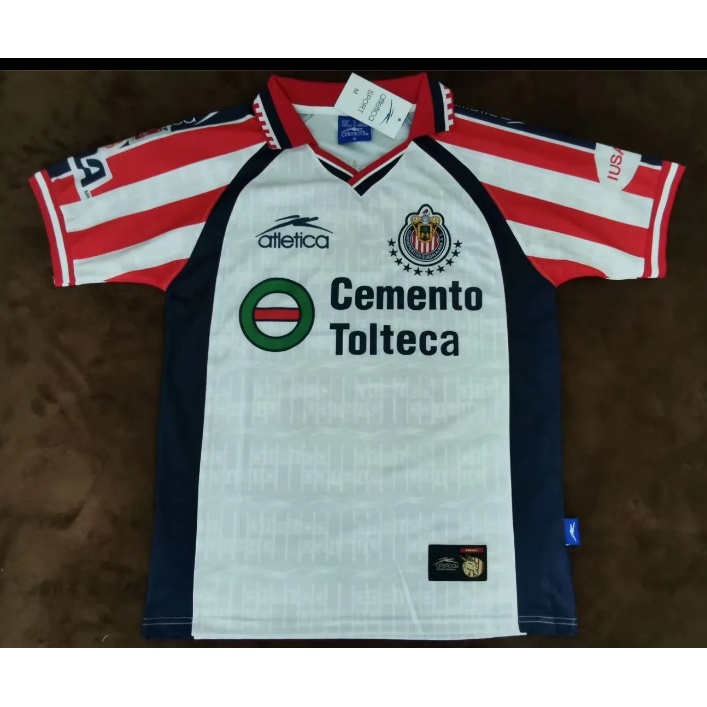 thumbnail image 2 of Chivas Away Retro Jersey 1999-2000 – Tigres UANL Brand, Soccer Collectible 2 of 5