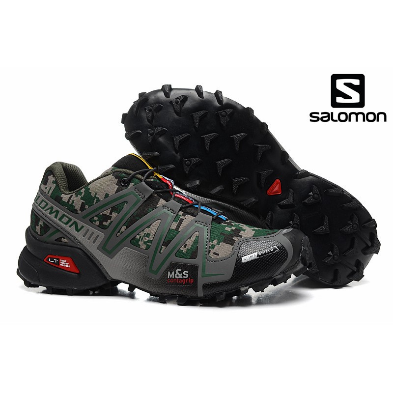 Tenis Salomon Speedcross Verde Para Hombre