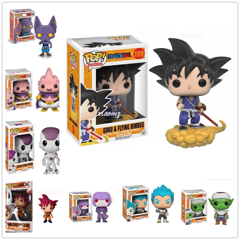 Peluca de Saiyan Vegeta de Dragón Ball en caja para niño