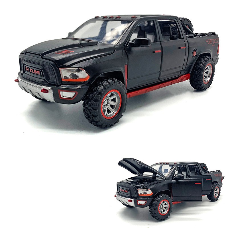 1 32 Escala Dodge Ram TRX Diecast Aleacion Tire Hacia Atras Coche Coleccionable Juguete Regalos Para Ninos Shopee Mexico