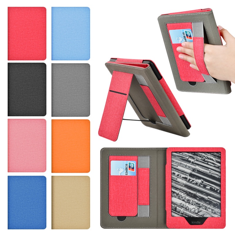 Nueva Funda Para Kindle Paperwhite 2024 De 7" (12.ª Gen) Y Funda Para Kindle Colorsoft Signature Edition, Sanyetral Funda Delgada De PU Con Respaldo De TPU Suave Y Función De Encendido/apagado