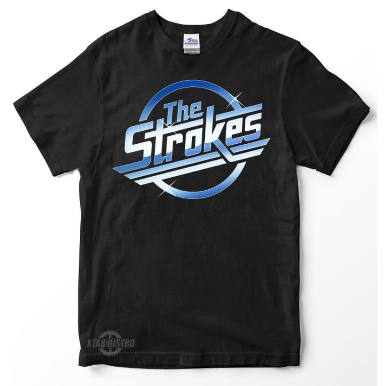 the strokes logo Premium tshirt Reptilia Camiseta Banda De rock Alternativo alter bridge Garaje