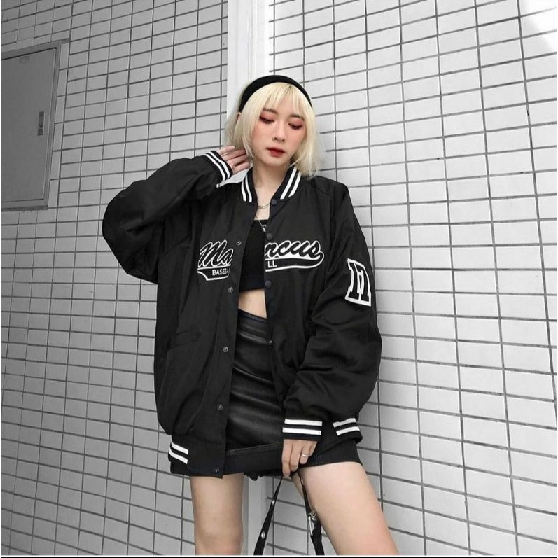 Chamarra Varsity Estilo Coreano De Beisbol MARCUS Shopee Mexico