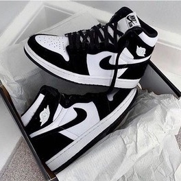 Bota Nike Air Jordan 1 Chicago Retro Panda Kimns Negro Blanco Mega Promocion Disfruta