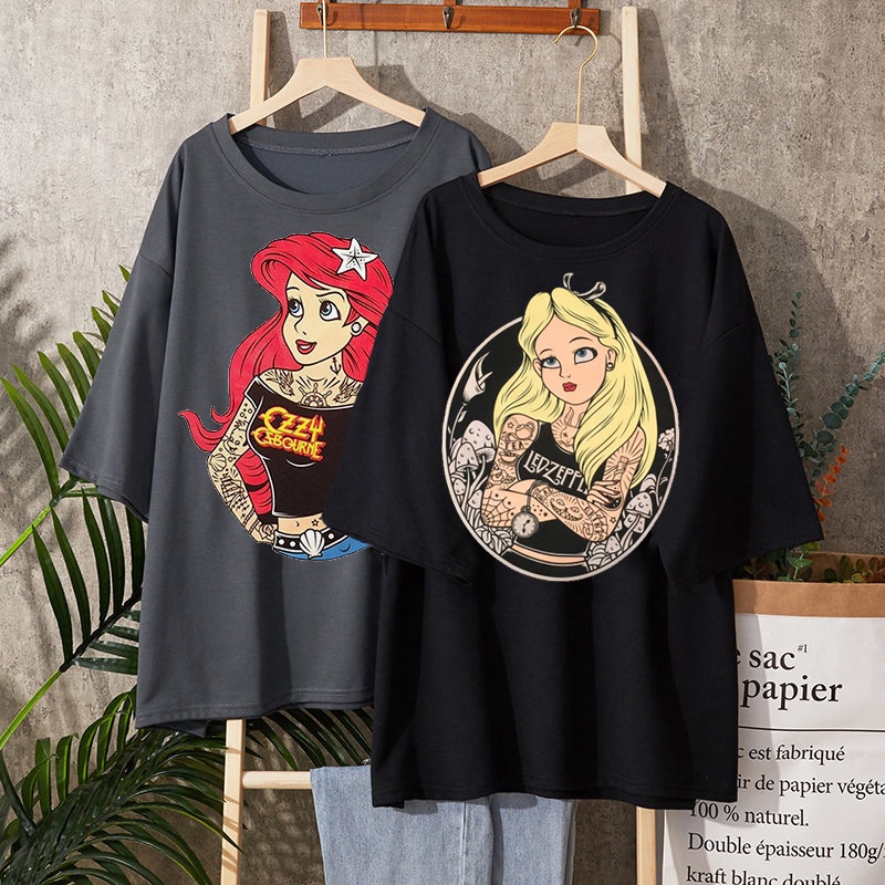 Camisetas estampadas best sale de princesas