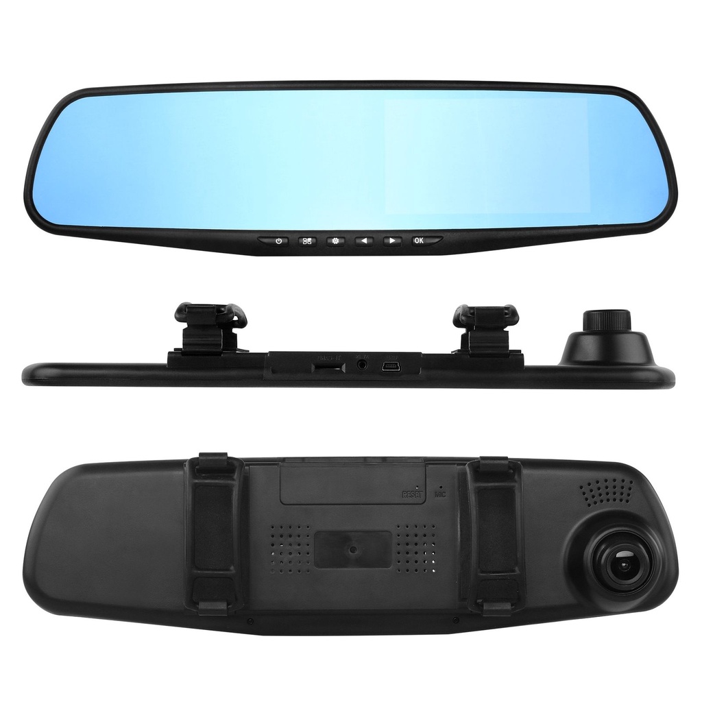 Dashcam Pulgadas P Hd Dual Lens Car Dvr Grabadora De Conducci N