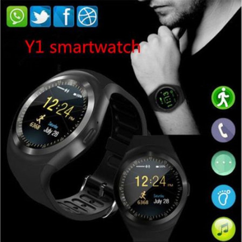 Smartwatch inal mbrico Smart Watch Y1 Bluetooth Fitness Tracker