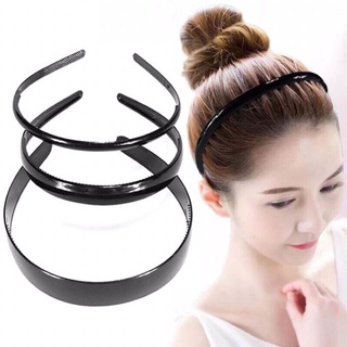 2pcs Bandas para el cabello para hombres Mujeres Diademas, diadema  deportiva negra unisex