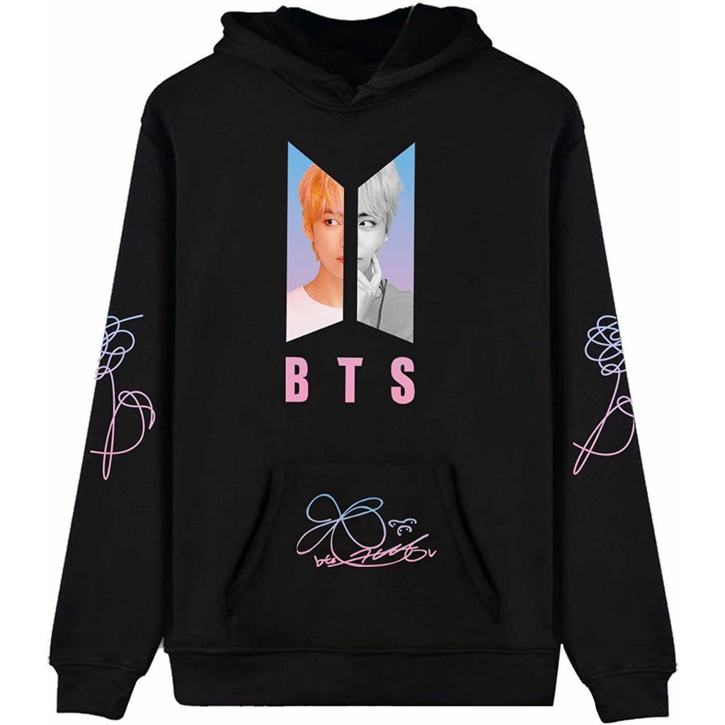 Sudadera Con Capucha BTS KPOP IDOL Gradiente Sueter Corea SUGA JIMIN JUNGKOOK V JHOPE RM JIN Shopee Mexico