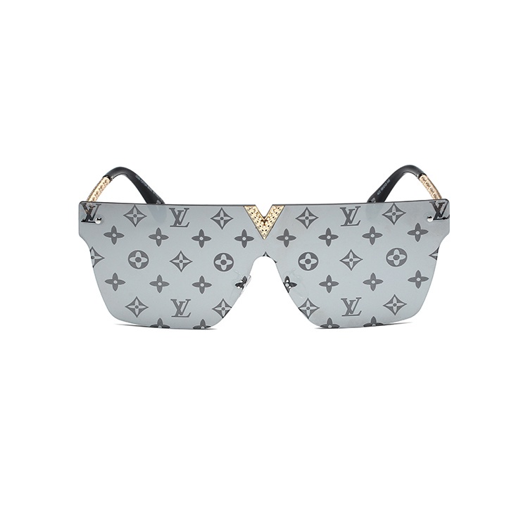 Louis Vuitton 8286 Moda De Lujo Tendencia Hombres Mujeres Marco Grande Gafas  De Sol Protección UV400