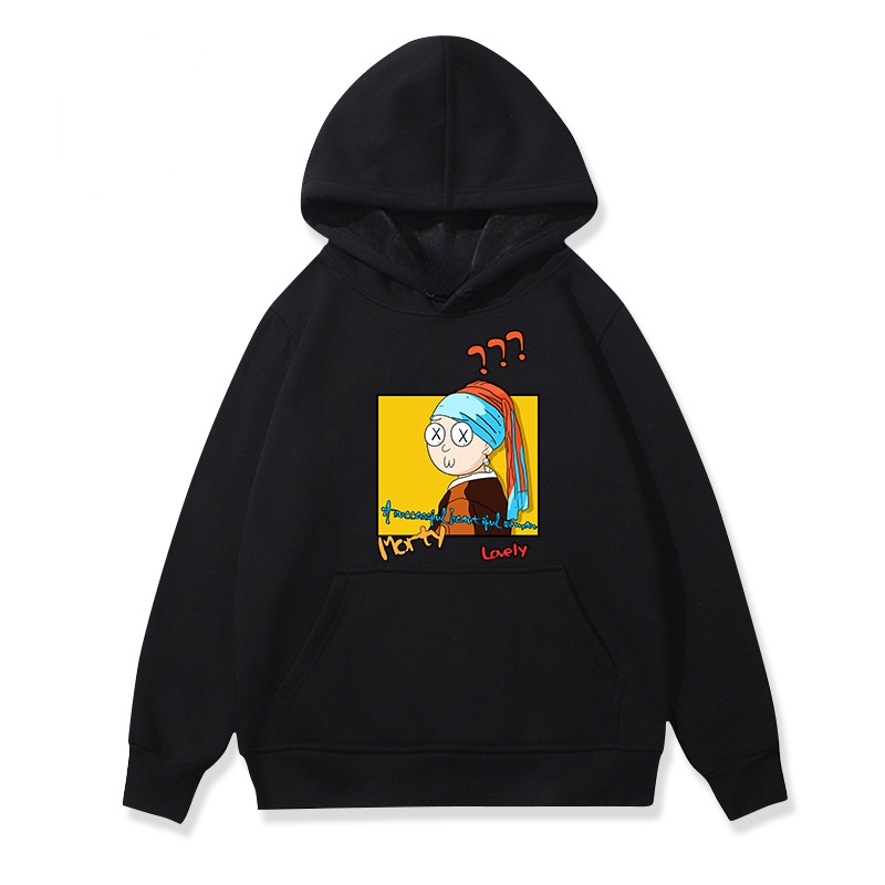 Rick Y Morty Nombre Conjuntamente El Mundialmente Famoso Pintura Sudadera Con Capucha Sueter 2022 Nueva Tendencia De Desgaste De Pareja Shopee Mexico