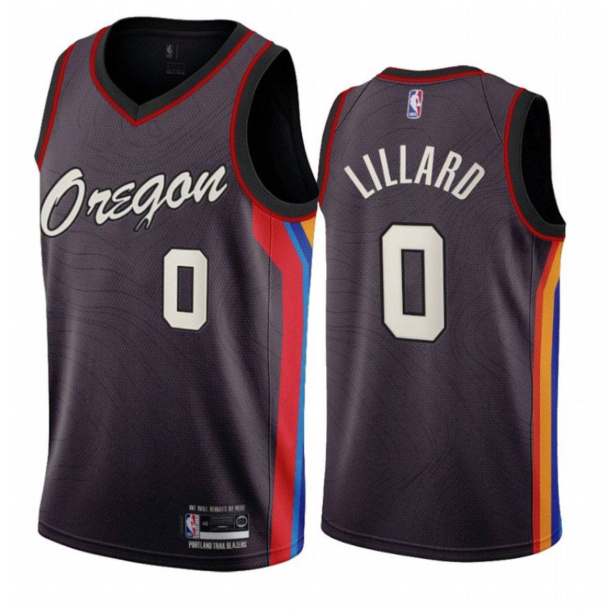 Nike Youth Portland Trail Blazers Damian Lillard #0 Dri-Fit Swingman Jersey - Red - XL Each