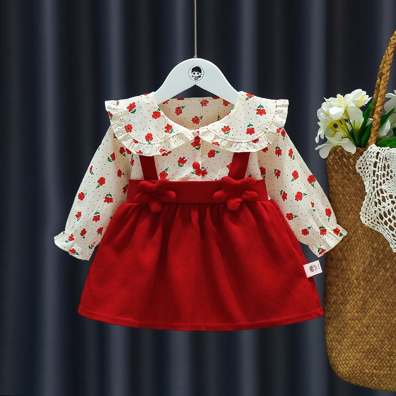 Vestido store infantil retro