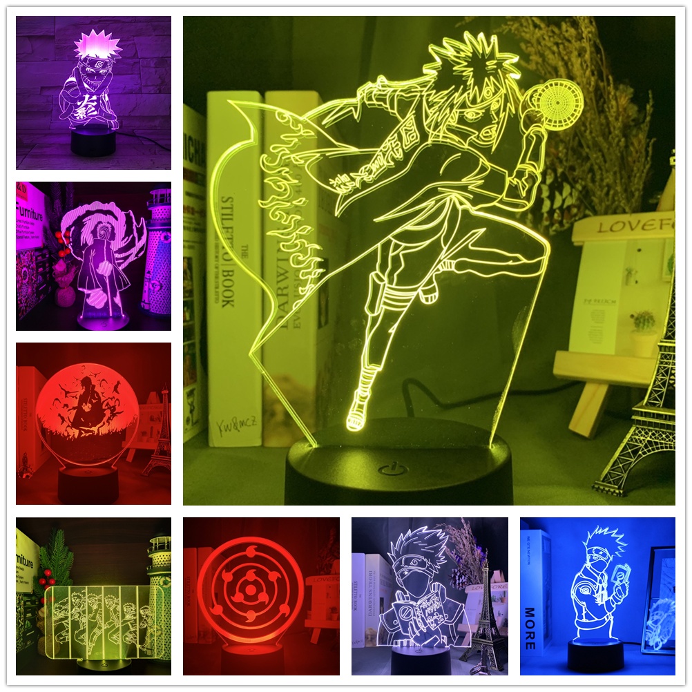 Lampe Naruto - Kakashi Hatake En position D'attaque - La Boutique N°1