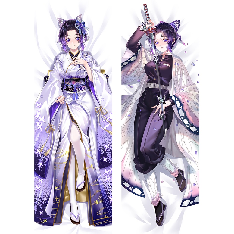 60x180cm Anime Chica Almohada Demon Slayer Sexy Cuerpo Dakimakura Kamado Kawaii Funda De