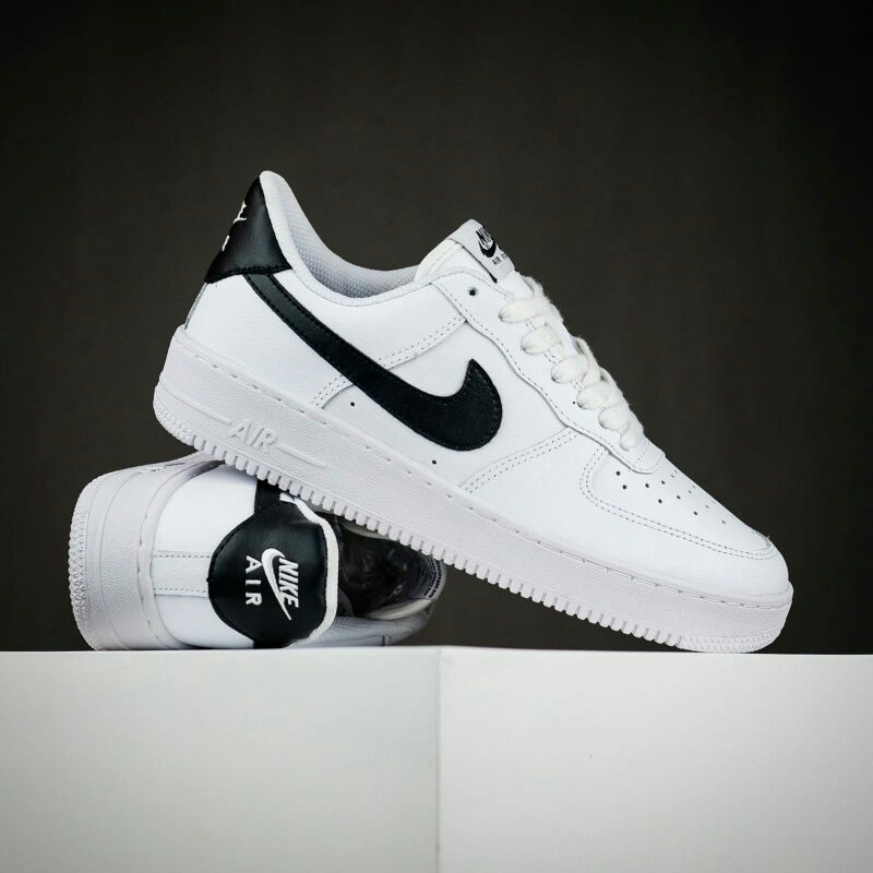 Nike AIR FORCE 1 blanco negro - ORIGINAL BNWB - blanco zapatos - - zapatillas NIKE originales | Shopee