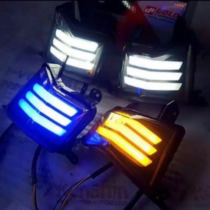 Yamaha NMAX LED luces de señal de giro/NMAX LED luces de señal - azul ...