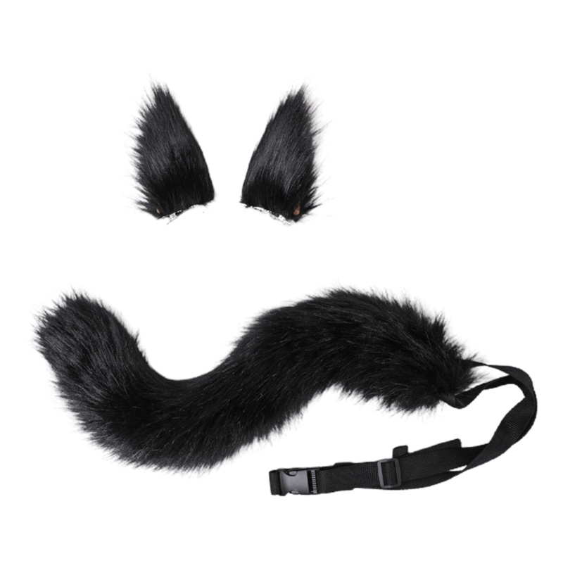 PartyKindom -tête super doux avec oreilles de cochon pour Halloween, cosplay, oreilles de chiot, accessoire de performance (rose) pour