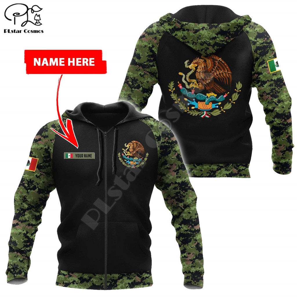 Emblema Nacional De La Bandera De Mexico Sudaderas Con Capucha Impresas En 3D Para Hombres Casual Streetwear Style 10 Shopee Mexico