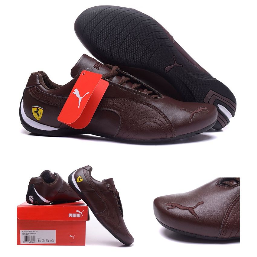 Puma ferrari marron hotsell