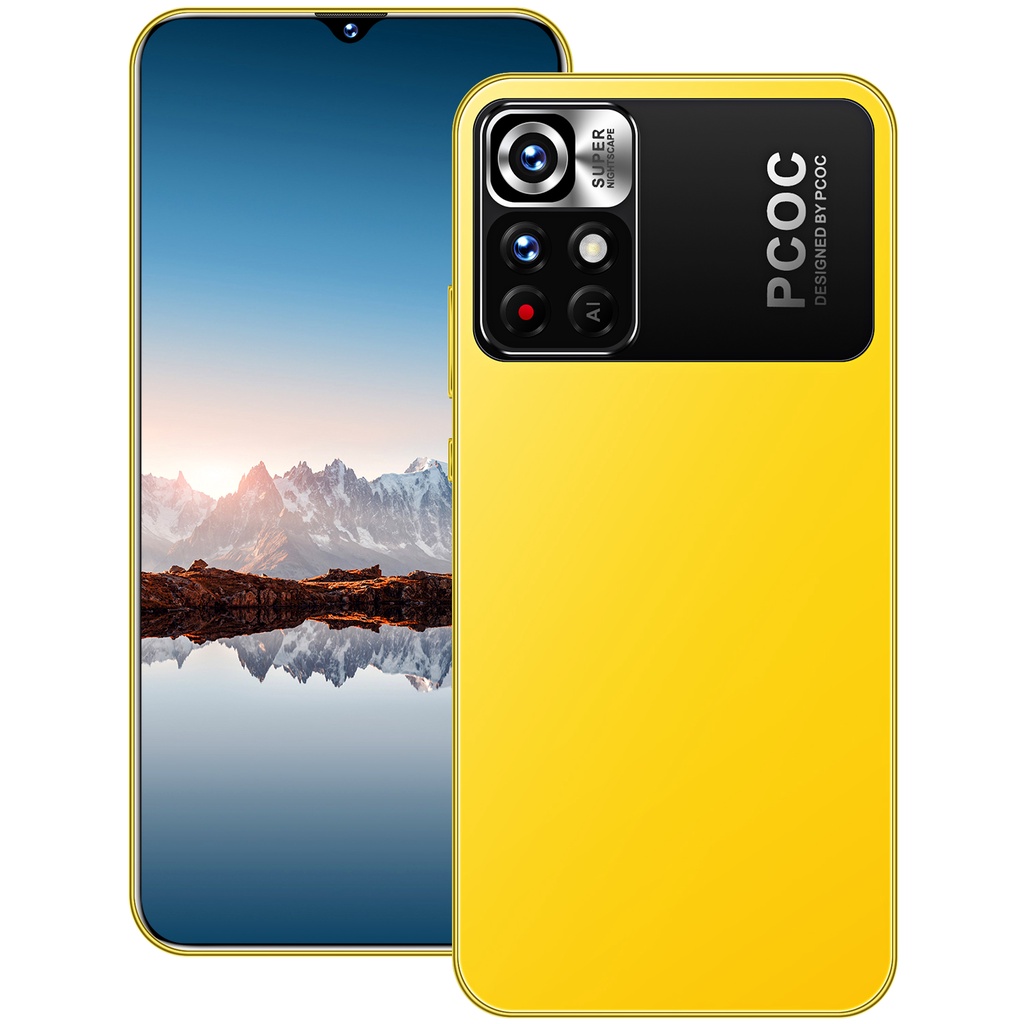Celulares PCOC M4 Pro 6.7 Pulgadas Celular 16GB + 512GB Smartphone ...