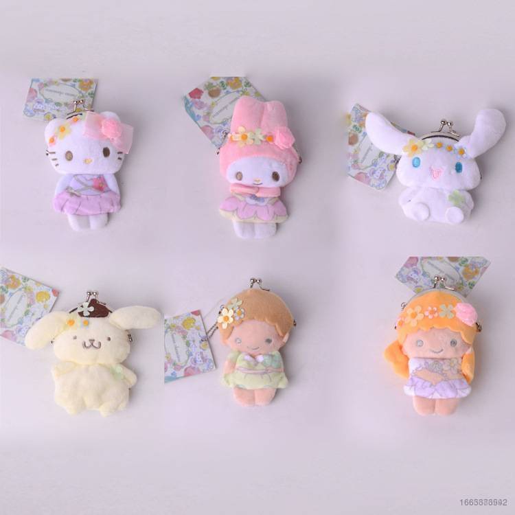 Ns4 Sanrio Hello Kitty Cinnamoroll Kuromi Melody Peluche Muñecas