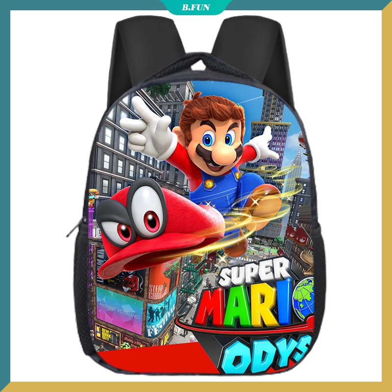 Super Mario Mochilas Escolares De Dibujos Animados Para Estudiantes De Primaria Y Secundaria De Impresion 3D De Bros Regalos De Cumpleanos Para Ninos