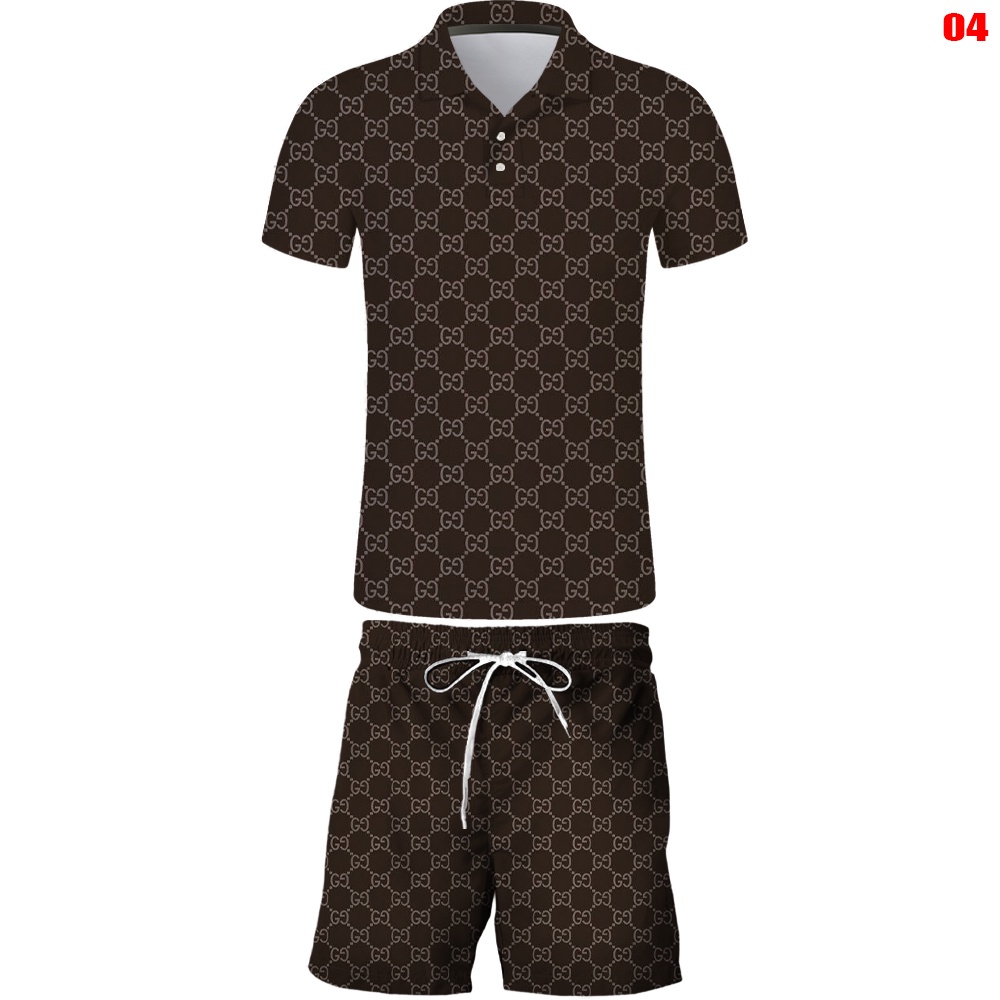 Gucci/boutique Ropa De Hombre 2021 Nuevos Hombres Impresos 3D POLO