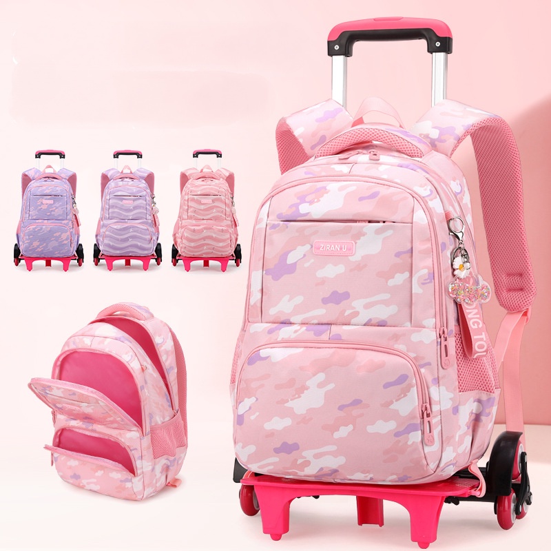 Mochilas para discount niñas con carrito