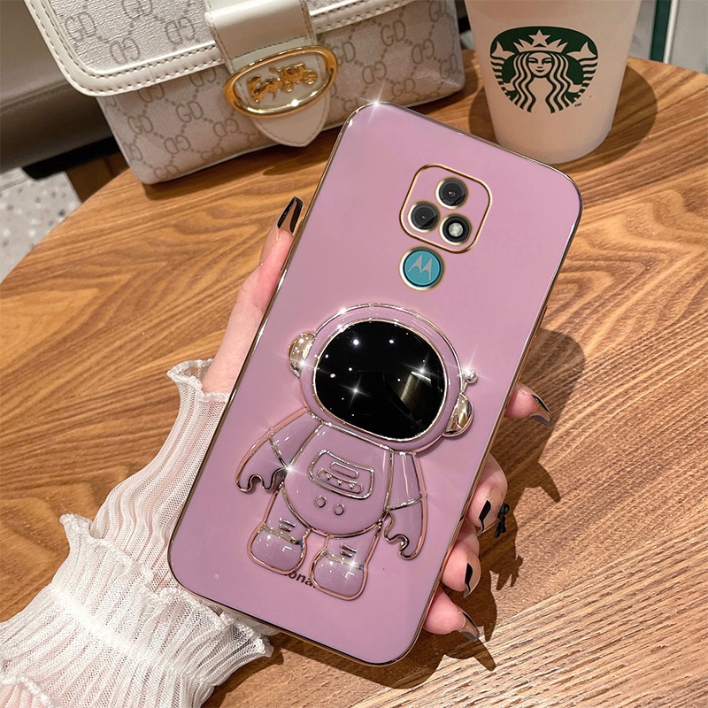 Carcasa MOTO E7 PLUS POWER Funda Para Teléfono Con Soporte Anillo