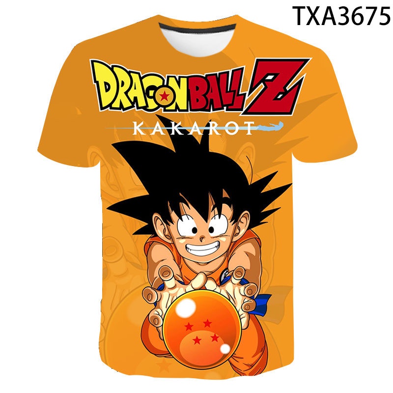 Camisetas dragon ball discount niño