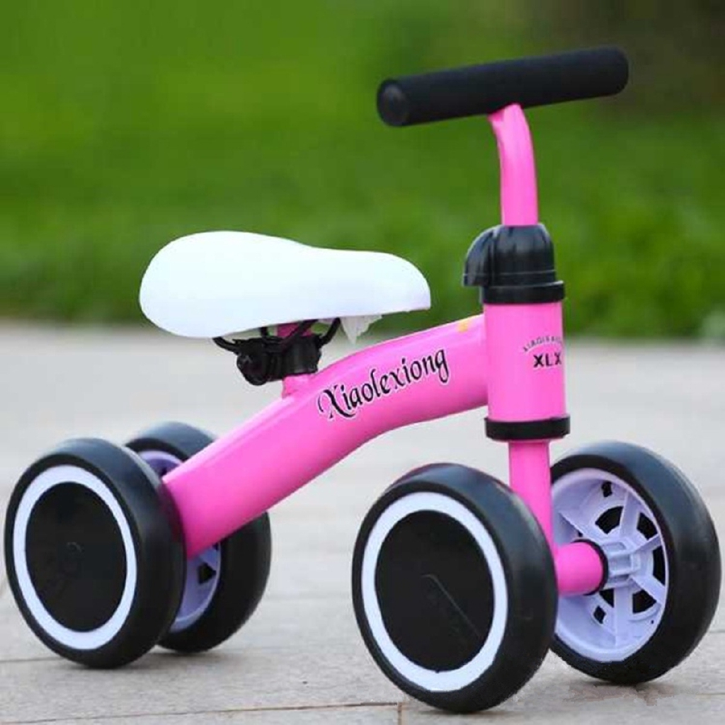 Triciclo y bicicleta de equilibrio 4 en 1 todo en uno para niños de 10  meses a 5 años rosa - HAZTE PEQUEÑO