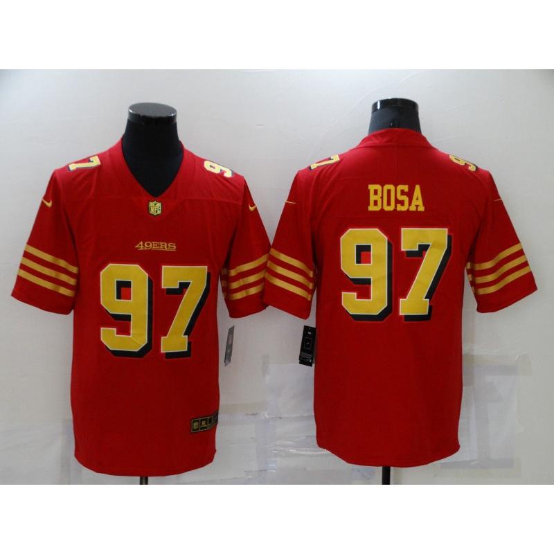 San Francisco 49ers Nick Bosa #97 2020 Nfl Red Jersey Jersey - WorkArtIdea  - WORKARTIDEA