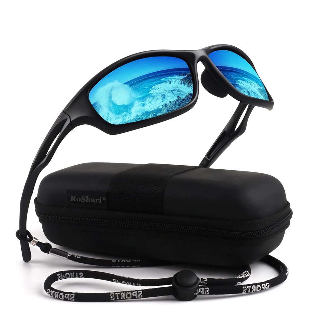 Gafas De Sol Polarizadas ROSHARI Para Hombres Y Mujeres Protección UV  Ultraligeras Para Conducir Ciclismo Pesca Con Cremallera