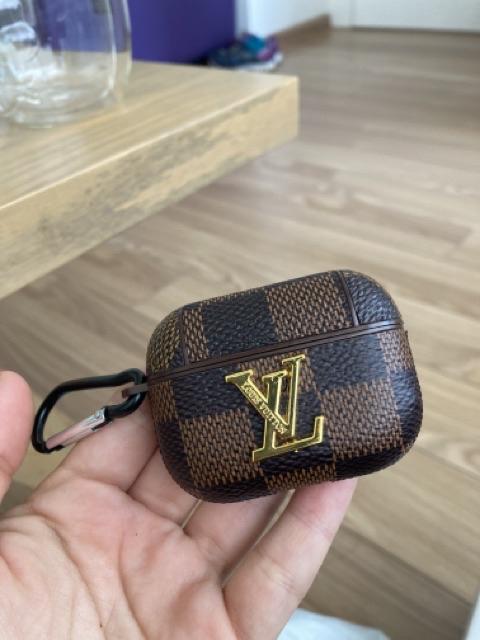 Funda De Cuero Louis Vuitton LV Gran Marca Para Auriculares Adecuado Para  Airpods 2 3a Generación Pareja Pro Bluetooth Bolsa