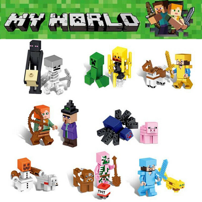 Personajes de lego discount minecraft