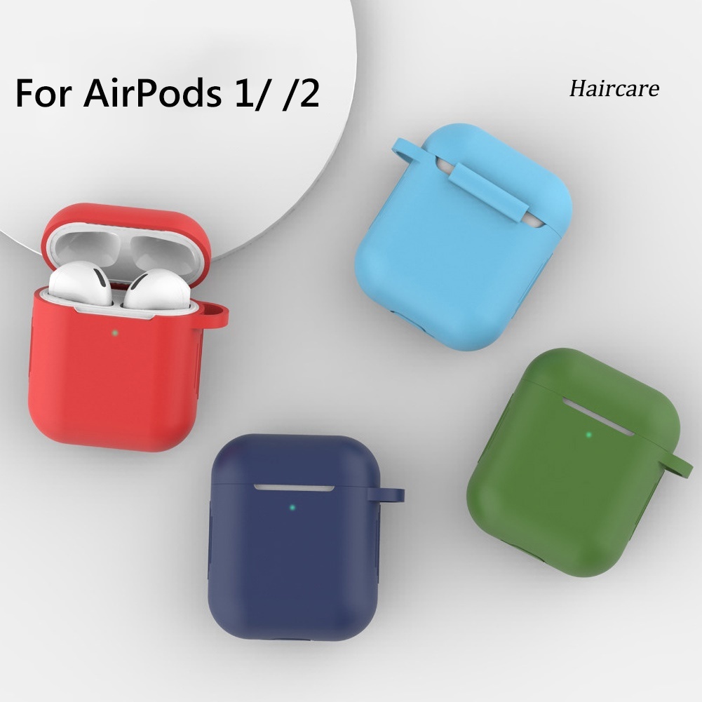 Funda protectora de silicón para audífonos inalámbricos Bluetooth para  AirPods 1 2
