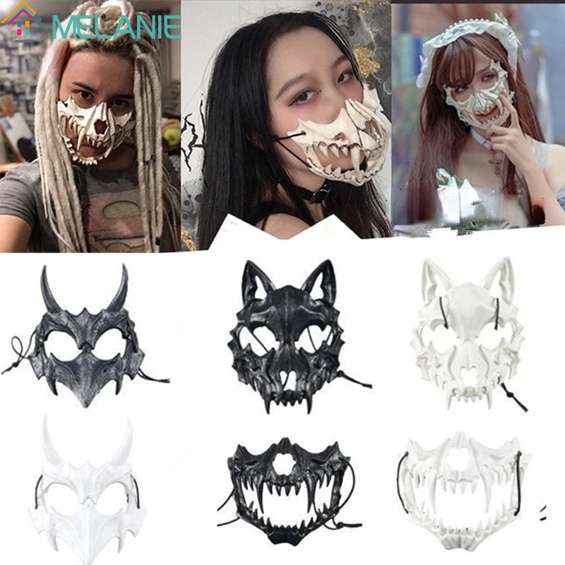Disfraz de maléfica cuernos 3D para Halloween, máscara de cosplay para  reina malvada