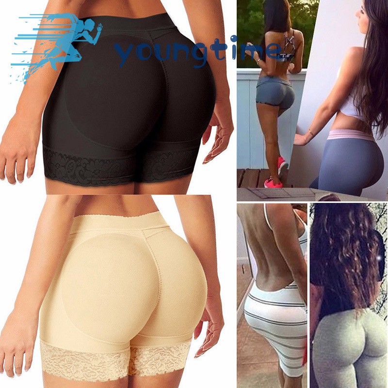 Pantaletas De fondo con relleno Push Up modelo bumb Para mujer