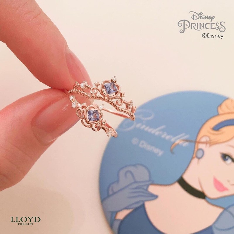 Anillos De Princesa Hot New Disney tama o ajustable blanca De