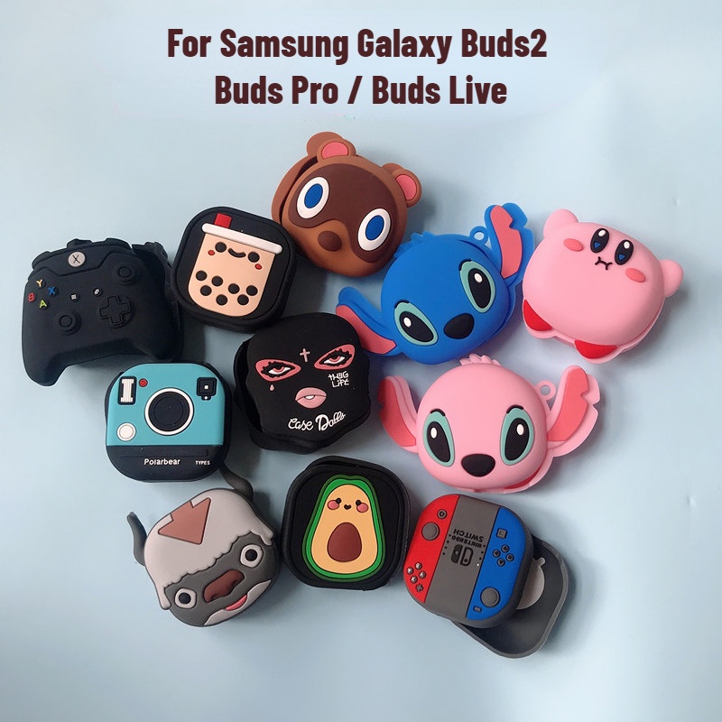 Para Samsung Galaxy Buds2/Buds pro live A Prueba De Golpes Funda De  Auriculares 2 Silicona