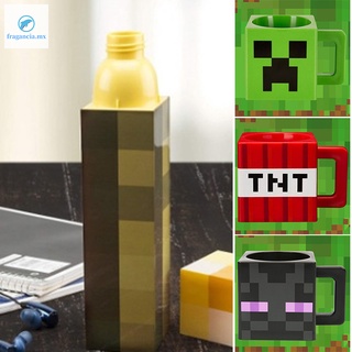 Minecraft Tazas Steve Ghast Enderman Creeper TNT Cuadrado HOBBY Juego De  Plástico Taza De Agua Regalo