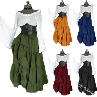 Las mejores ofertas en Disfraz Medieval y Gótico Rojo vestidos para mujeres