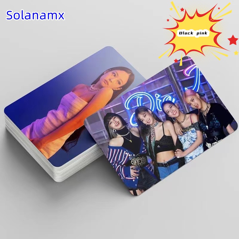 Blackpink 54pcs Kpop The Album Paper Lomo Photo Card Jisoo Lisa Rose