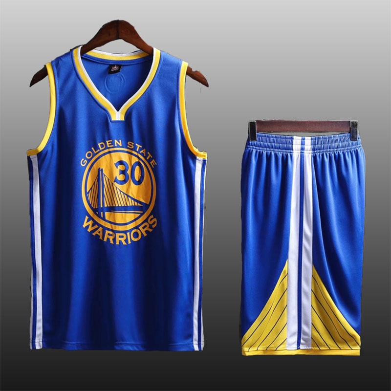 24Hours Shippiing Steve Curry Camiseta De Baloncesto Para Hombre 2Pcs Set NBA Warriors Conjunto Uniforme Tops Shorts Shopee Mexico