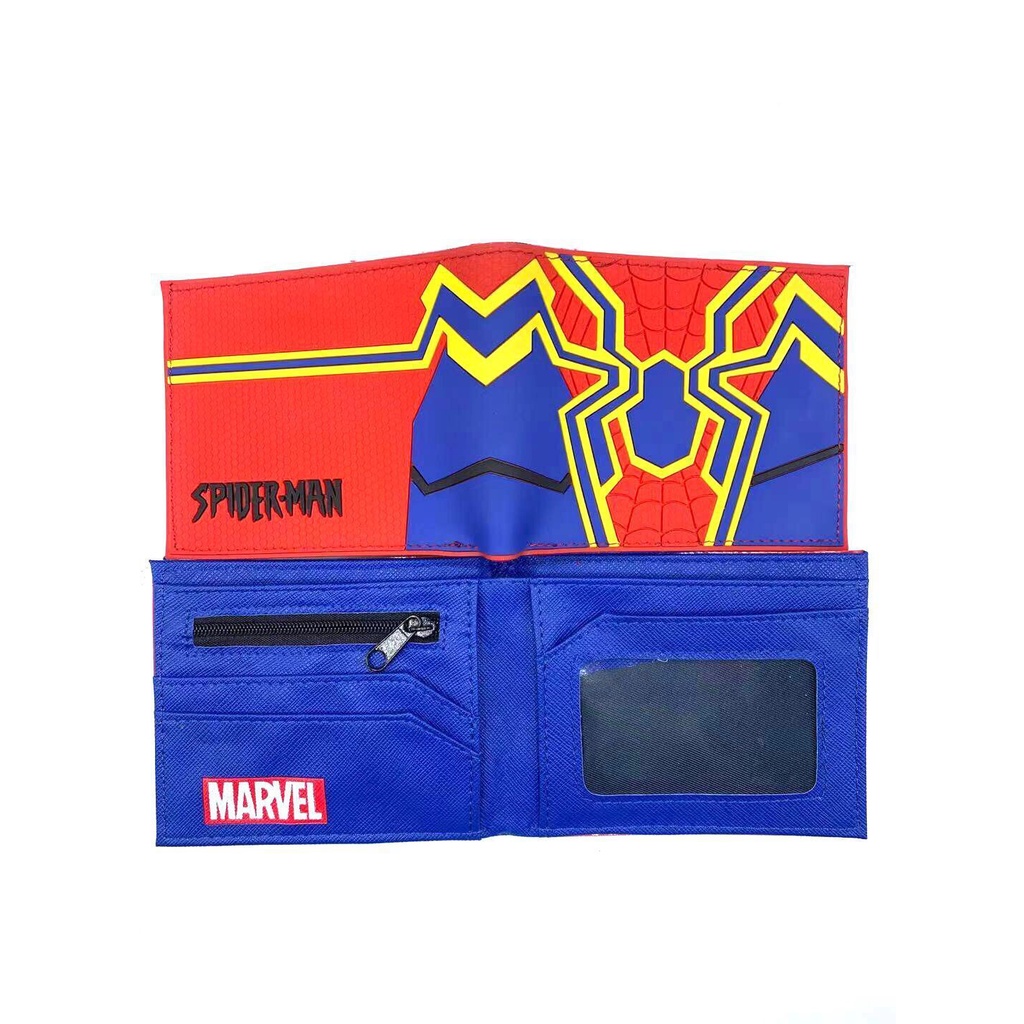 Amazon Anime Merchandise Vengadores Spiderman Dibujos Animados Estudiante Cartera De Silicona