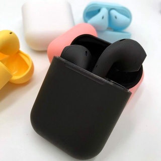 i12 tws macaron auriculares bluetooth airpods v5.0 3d touch auriculares  inalámbricos auriculares deportivos inpods12 para android iphone ordenador