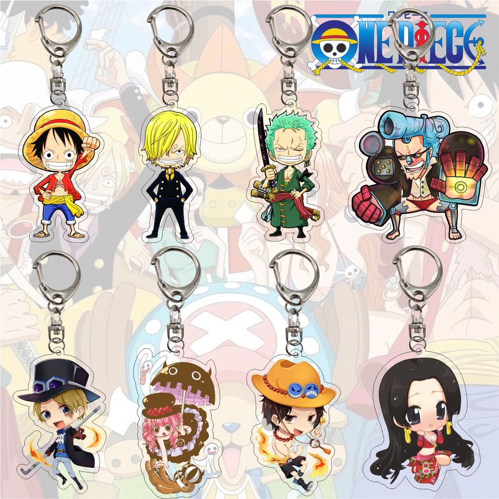 Llavero De Goma De Monkey D. Luffy – One Piece, Colgante Anime Resistente Y Versátil, Regalo Ideal Para Fans